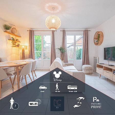 *Disneyland-Paris* 7Pers, Wifi, Parking Байи-Романвилие Екстериор снимка